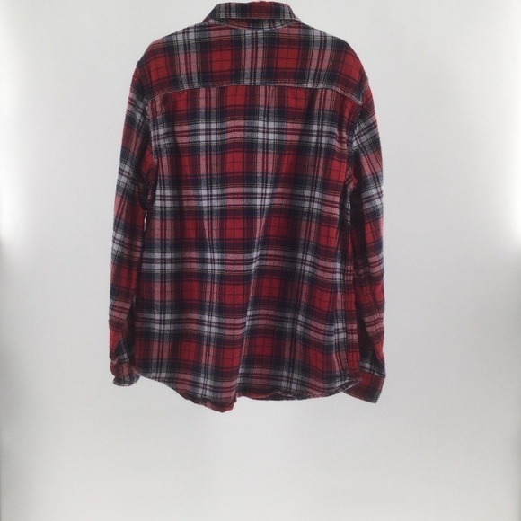 Cherokee boys red/blue/ white/yellow flannel Shirt - Picture 2 of 7